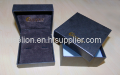 custom paper cardboard cufflink storage box display case