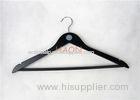 Males Wooden Hanger clothes rack Nickel Hook Anti-slip Tube SGS