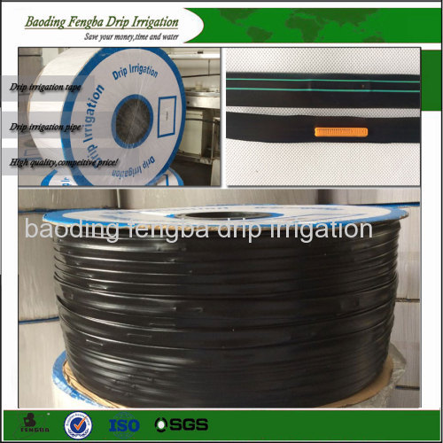 black plastic drip irrigation tape