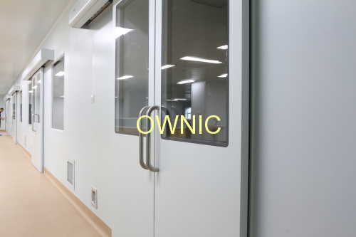 New Type Automatic hemetic double leaf sliding door