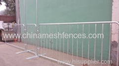 hot-dipped galvanized metal crowd control barrier