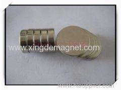 Disc magnet OD10x4mm with nickel