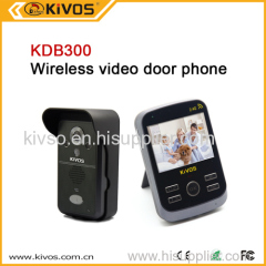 hot sale with motion sensor video long distance kivos 300 wireless video door phon