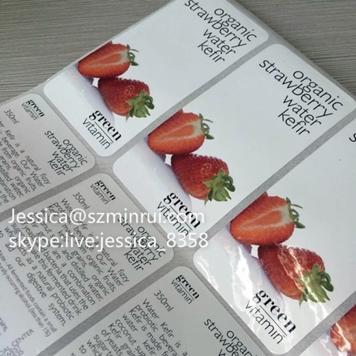 New Fashion OEM Design Custom Self Adhesive Cosmetic Label Water-proof Vinyl Private Cosmetic Stickers