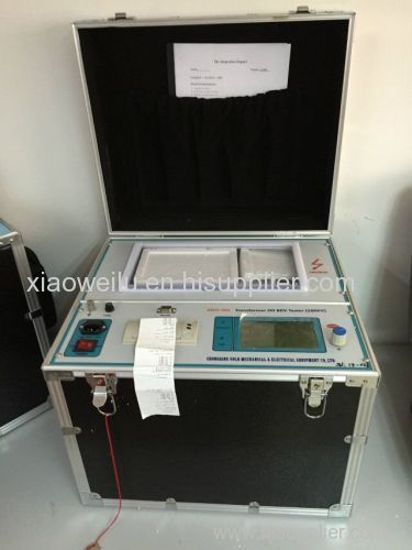 Transformer Oil BDV Test Kit ASTM D877