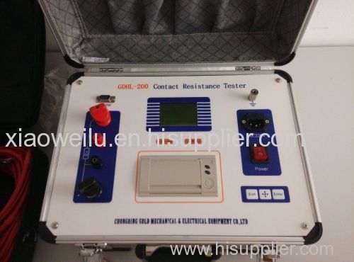High Current Contact Resistance Tester