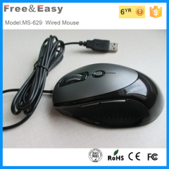 Optical 6D usb wired mouse