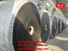 china Factory Heat resistant EP Rubber Conveyor Belt for Coal Mine