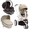 Quinny Moodd Stroller Travel System Natural Delight Black with Bassinet