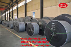 25MPa 1000mm Width NN EP CC Fabric Rubber Conveyor Belt Flat Conveyor Belt Manufacturer in China