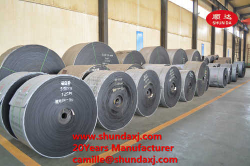 rubber belt cotton conveyor belt used in mining