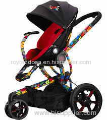 Quinny Britto Moodd Stroller in Red