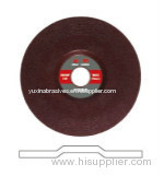 Depressed center grinding wheel for metal and stainless steel