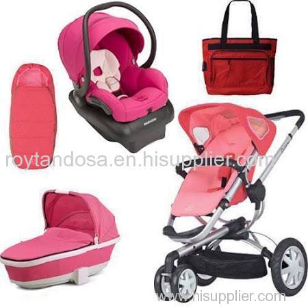 Quinny CV155BFX Buzz 3 Stroller - Pink Blush