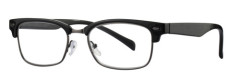 Custom semi-rimless Reading Glasses prescription eye glasses