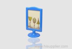 Creative double-side Plastic Photo Frame for Menu/Household application