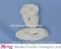 Raw White Virgin 100% Spun Polyester Yarn For Making Garments / Glove / Cap