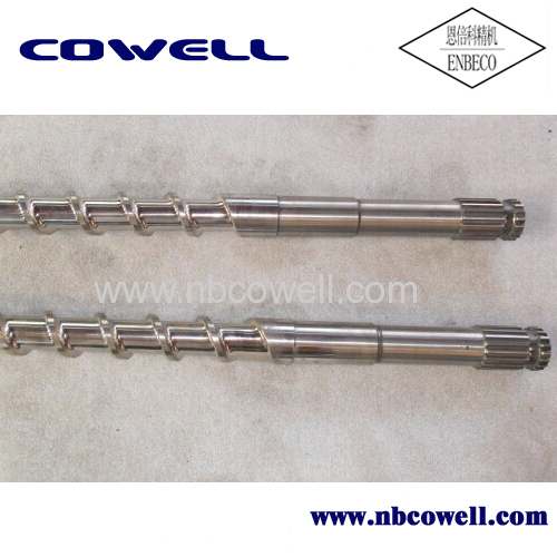 Cr12MoV screw and barrel for Hot quality for extruder process