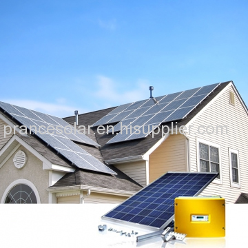 on grid normal specification and home application solar