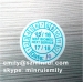 25mm Blue Printed Repair Warranty Adhesive Sticker with Logo