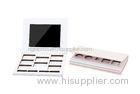 Custom White Packing Boxes / Flat Folding Gift Boxesmirror For Eye Shadow