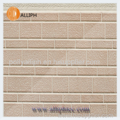 Decorative embossed sandwich panel for wall