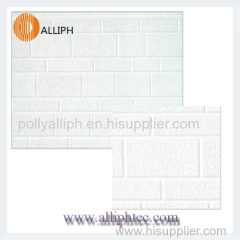 Decorative embossed sandwich panel for wall