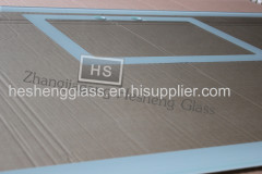 12MM printing tempered glass as basketball board