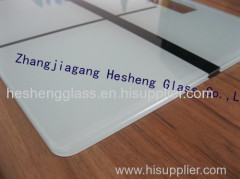 6MM white tempered glass as weight scale top