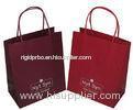 Paper shopping bags with handles