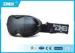 Grey Lens With Silver Coating black Snow Ski Goggles sunglasses clearance