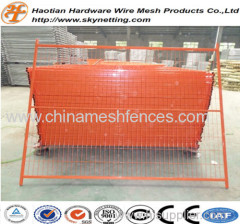 canada standard pvc coated ISO certificated high quality temporary fence mesh temporary fence