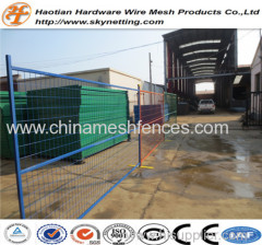 canada standard pvc coated ISO certificated high quality temporary fence mesh temporary fence