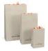 Kraft custom Personalized Shopping Bags with handles FSC / ISO9001
