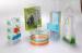 Colored Handle Handmade Posh PET Box Foldable With Burrerfly Hole