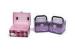 Lockable Cosmetic Box Packaging / Handmade Rigid Paper Box For Accessories