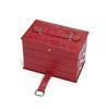 Handle Personalized Cosmetics Gift Box Red Locked For Jewelry