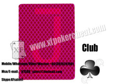 Texas Holdem Plastic Marke Poker Playing Cards Approved ISO9001