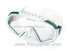 Customized Logo Black White perscription snorkeling mask for glasses