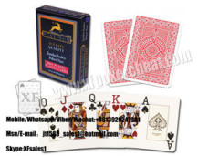 Gambling Italian Modiano Platinum Poker Acetate Jumbo Plastic Marked Playing Cards