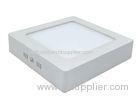 3000K IP44 Surface Mounted LED Square Panel Lighting 12W CRI 80