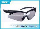 Stylish unbreakable Black gray Tactical Goggles with changeable lens