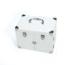 White Party Mini Rigid Gift Box Lockable Customized For Home