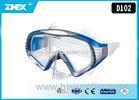 Single Tempere glass Lens Blue Green scuba diver equipment mask / goggles