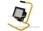 Warm White 30W Night Construction Portable LED Floodlight 3000K - 3500K
