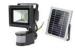 12 - 24V DC 5W Solar LED PIR Floodlights For Car Park Area Lighting