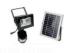 High Luminous Efficacy Solar 20W LED PIR Floodlights White Colors For Amenity Lighting