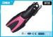 Fashionable Pink color Kid Travel Scuba Diving Fins withTPR and PP material