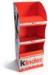 Red Free Standing Display Stands / Rigid Box Packaging With Two - Layer