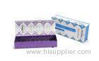 Purple Rectangle Perfume Gift Box Creative For Birthday SGS / FSC